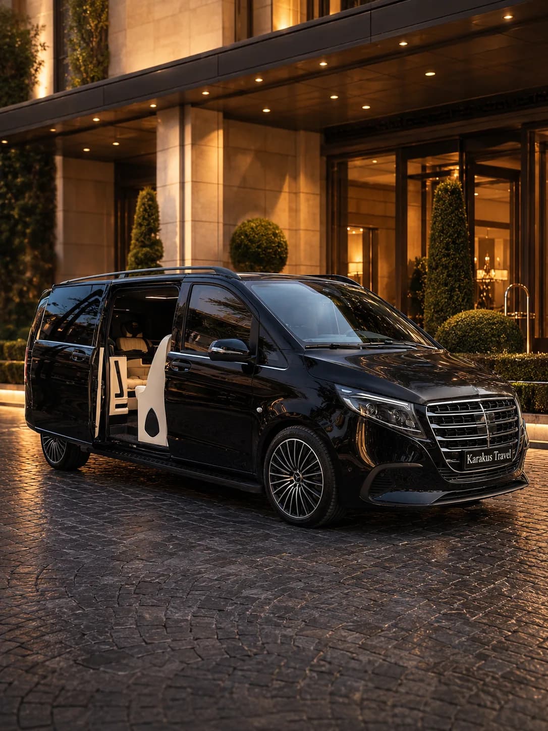 Mercedes Vito VIP exterior for Karakus Travel private transfer service